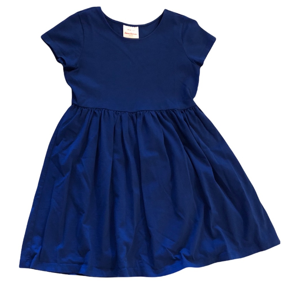 Hanna Andersson • Navy Knit Skater Dress - 8/130
